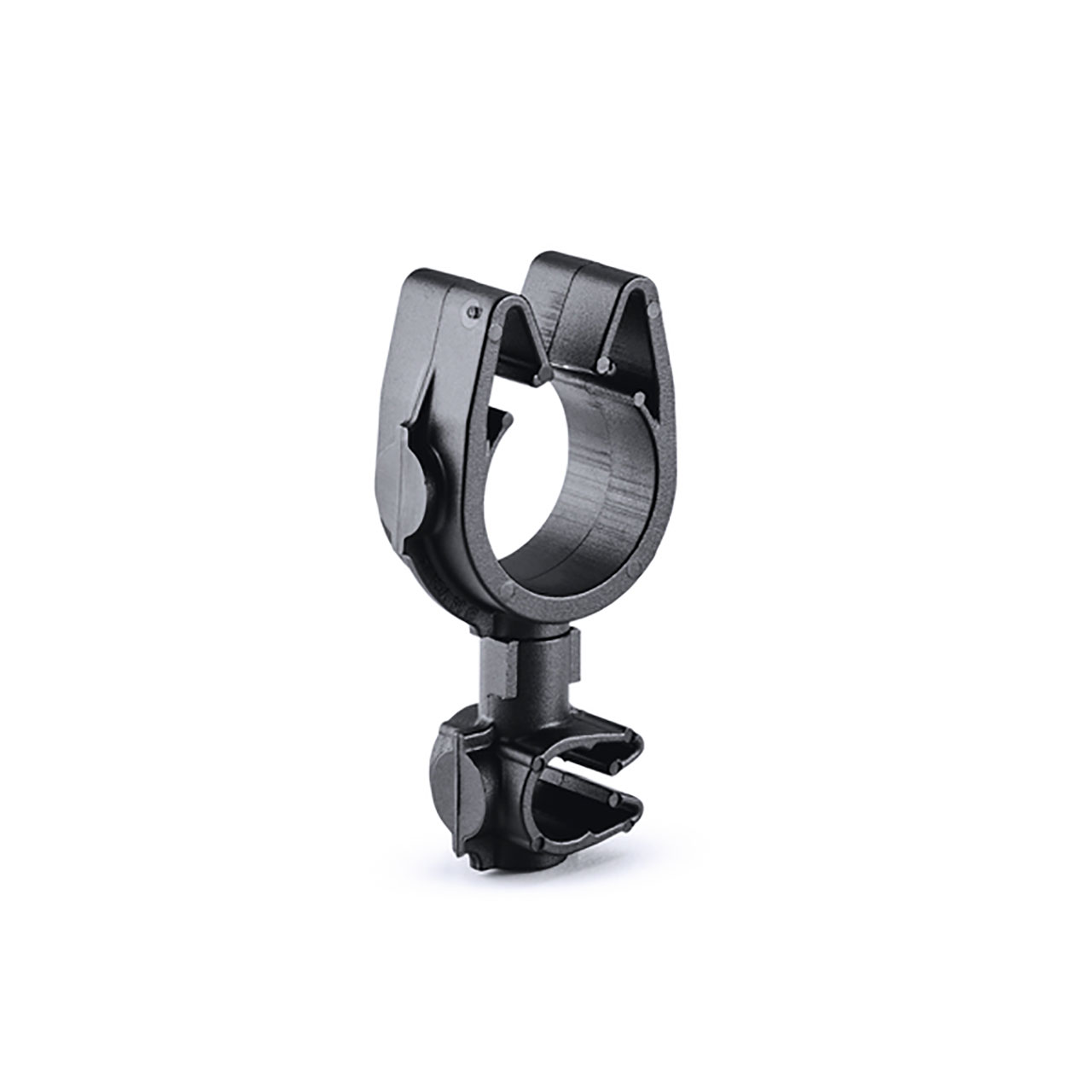 MOC Clip to MOC Clip Perpendicular, 7 mm, 14 mm Perpendicular, PA66HIRHSUV, Black, 2000/ctn