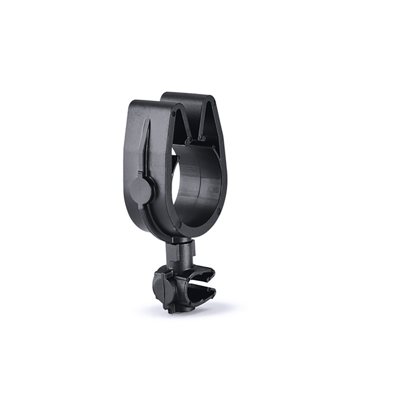 MOC Clip to MOC Clip Perpendicular, 7 mm, 19 mm Perpendicular, PA66HIRHSUV, Black, 2000/ctn