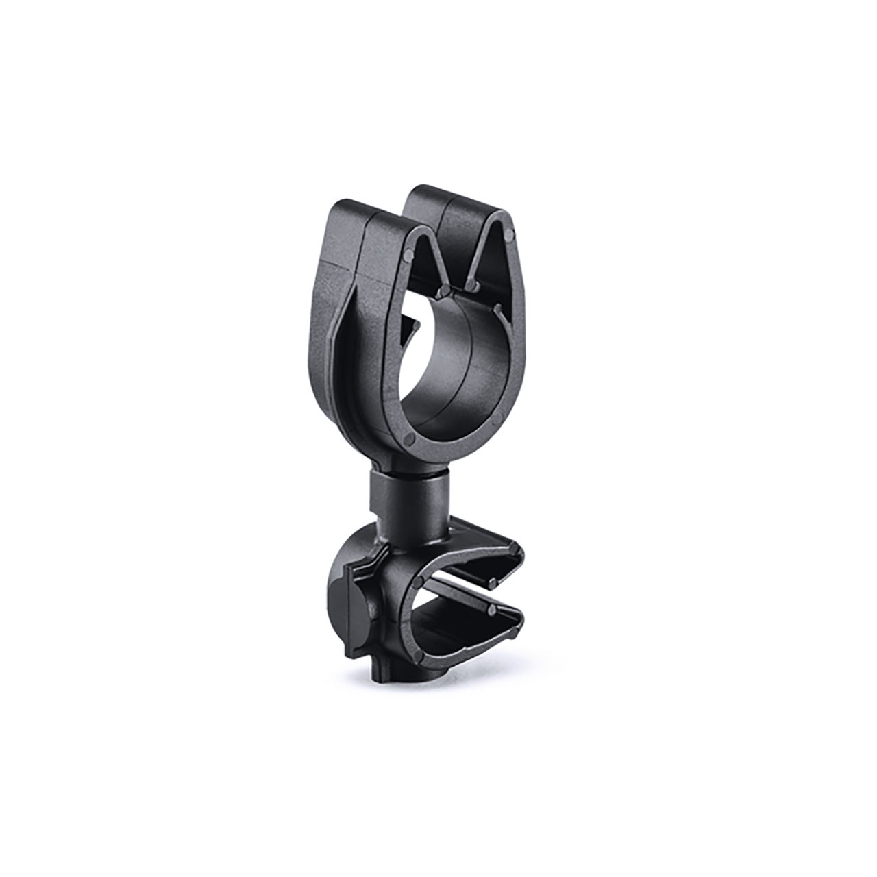 MOC Clip to MOC Clip Perpendicular, 8 mm, 12 mm Perpendicular, PA66HIRHSUV, Black, 1000/ctn