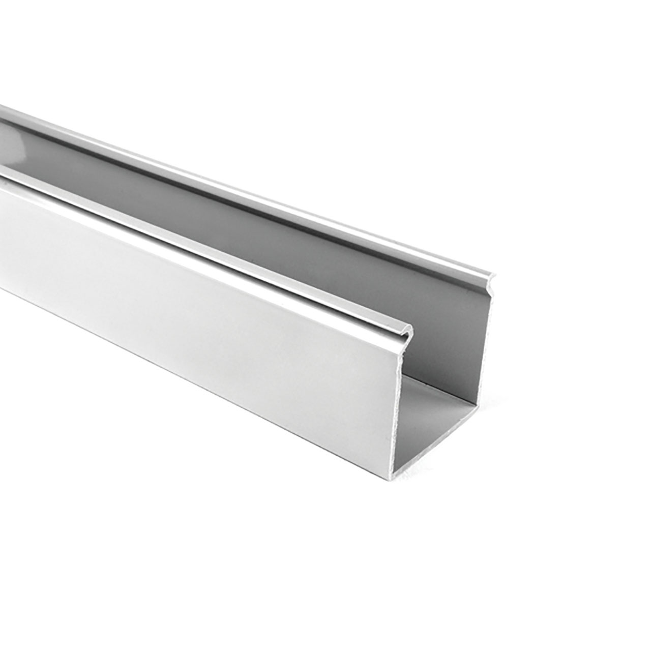 Solid Wall Wiring Duct, 3" x 3", Non-Adhesive, PVC, Gray, 30ft/Box