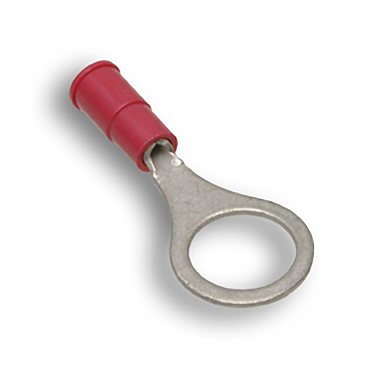 Red Nylon Ring Terminal 4-6 Stud 100/Bag