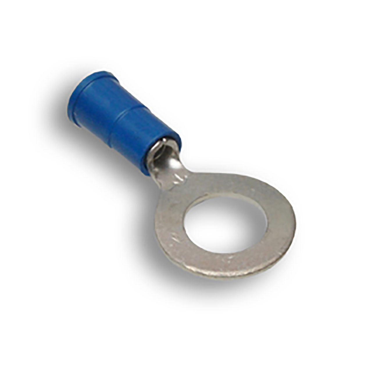 Blue Vinyl Ring Terminal 1/4-5/16 Stud 100/Bag