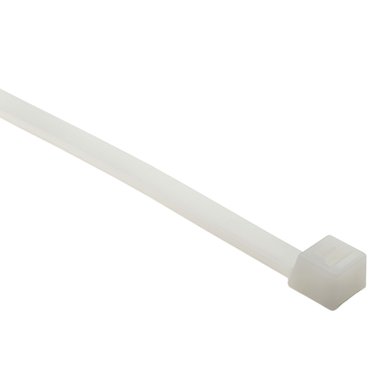 Heavy Duty Cable Tie, 35" Long, UL Rated, 250lb Tensile Strength, PA66, Natural, 25 per Package