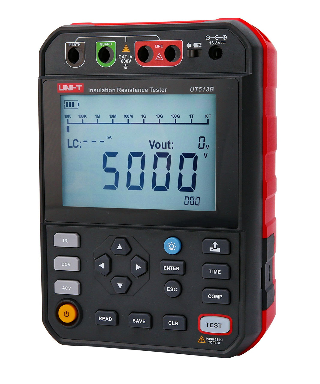 UT513B 5Kv High-Voltage Insulation Resistance Tester