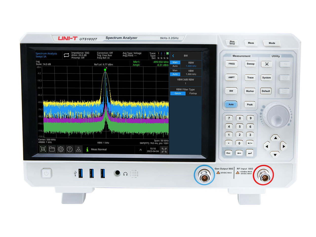 3.2GHz Advanced-Series Spectrum Analyzer with Tracking Generator