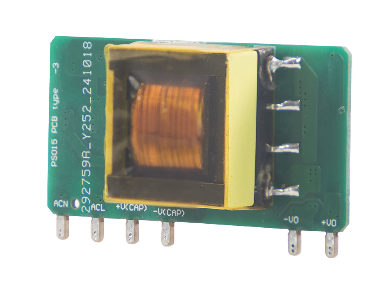 PWR SPLY,SW,OPEN,15W,24V@0.625A,85-305VAC,CLASS II,PC PIN/ED