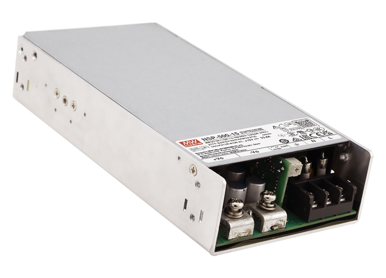 PWR SPLY,SW,ENCL,MED,12V@42A,504W,85-305VAC,PFC,OVC3,200%PK