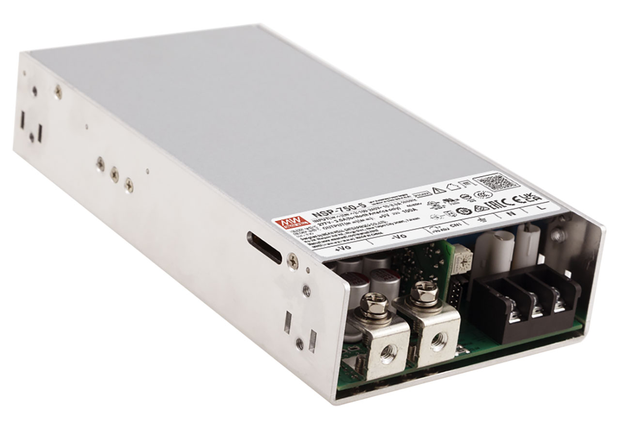 PWR SPLY,SW,ENCL,MED,12V@62.5A,750W,85-305VAC,PFC,OVC3,200%P