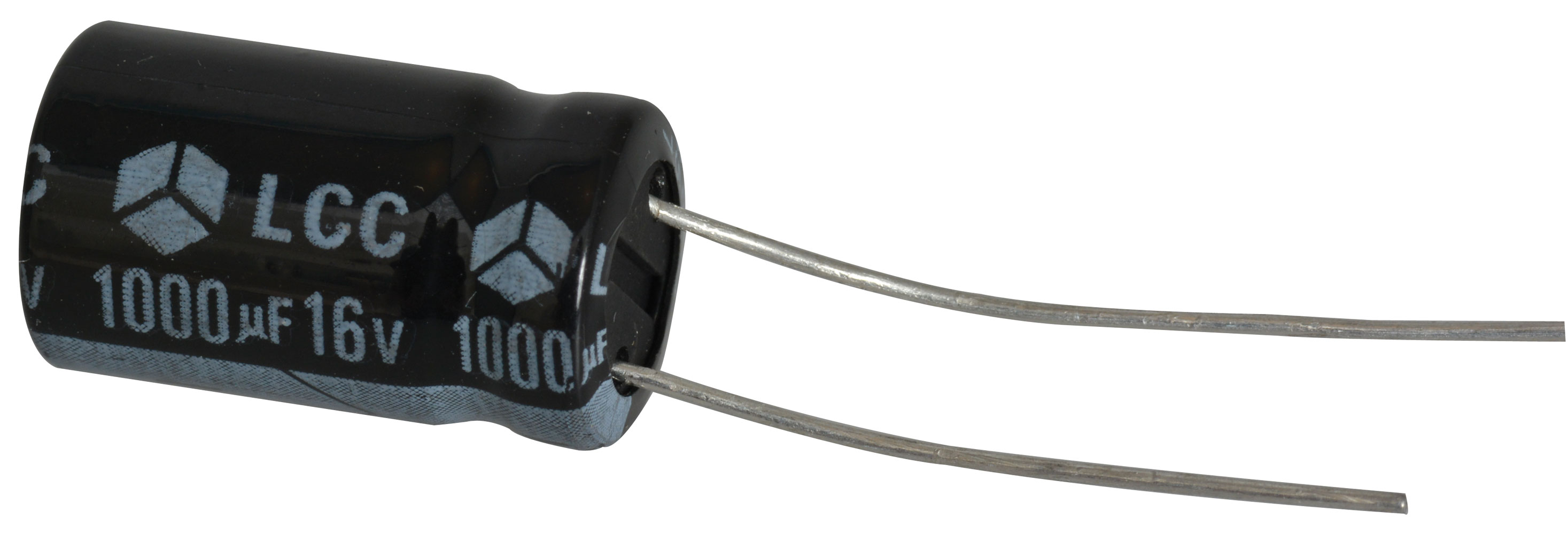 1000 uF 16 Volt Radial Capacitor