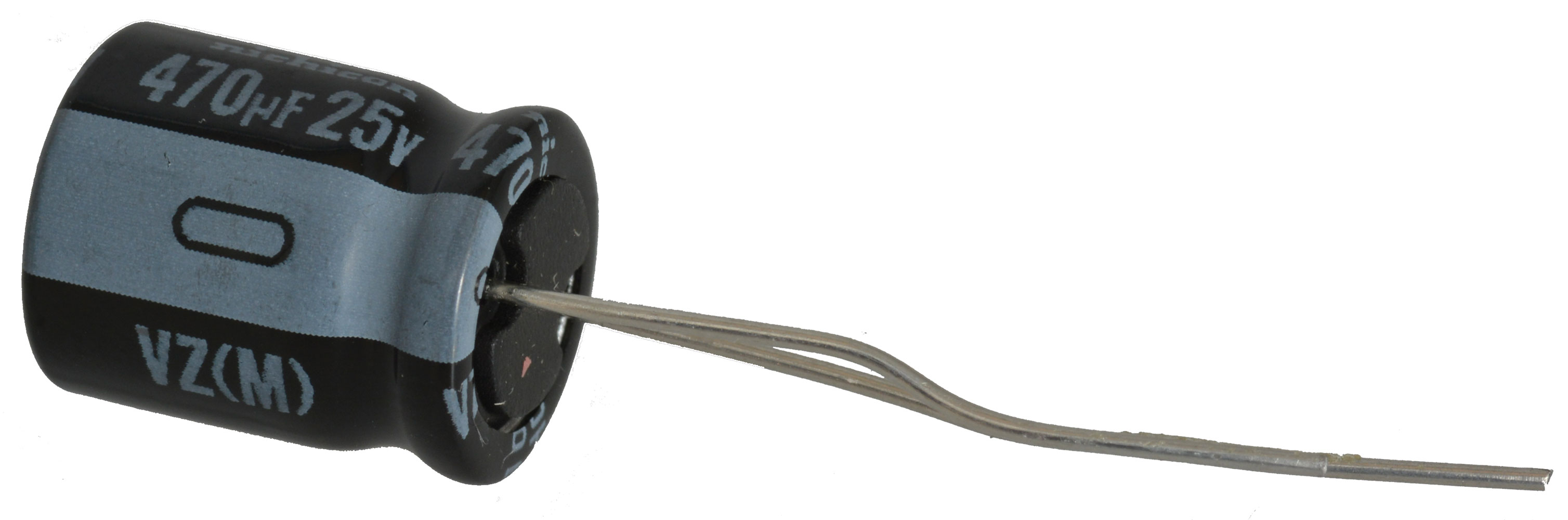 470uF 25 VOLT RADIAL CAPACITOR