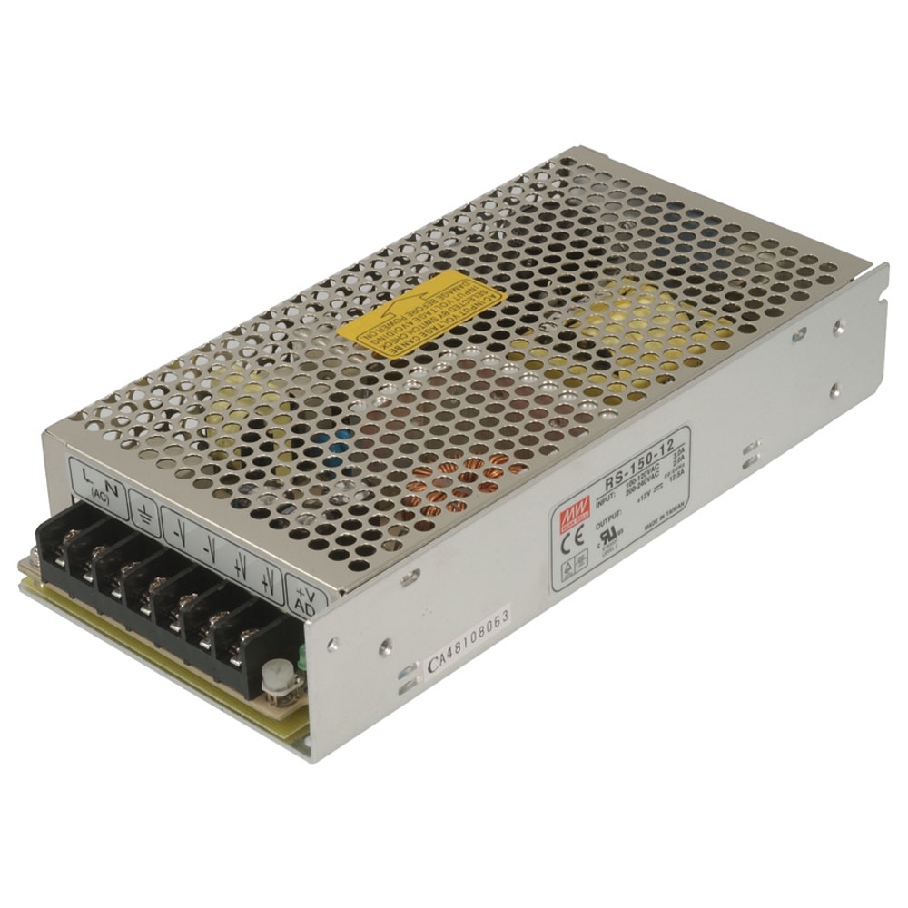 RS-150-12 Enclosed Power Supply 12VDC 12500mA