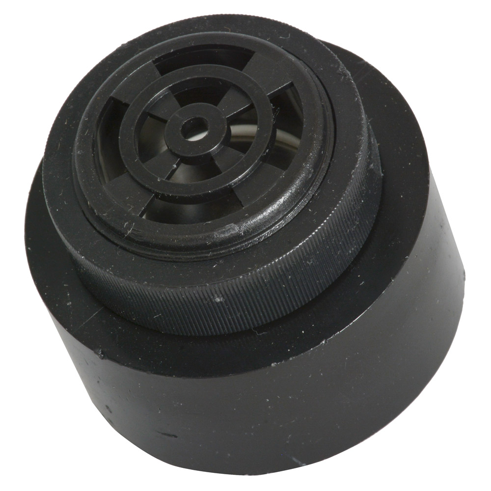 Audio Buzzer Piezo 24VDC 15mA Solder Lug 1VDC 2400Hz to 3400Hz Panel Mount