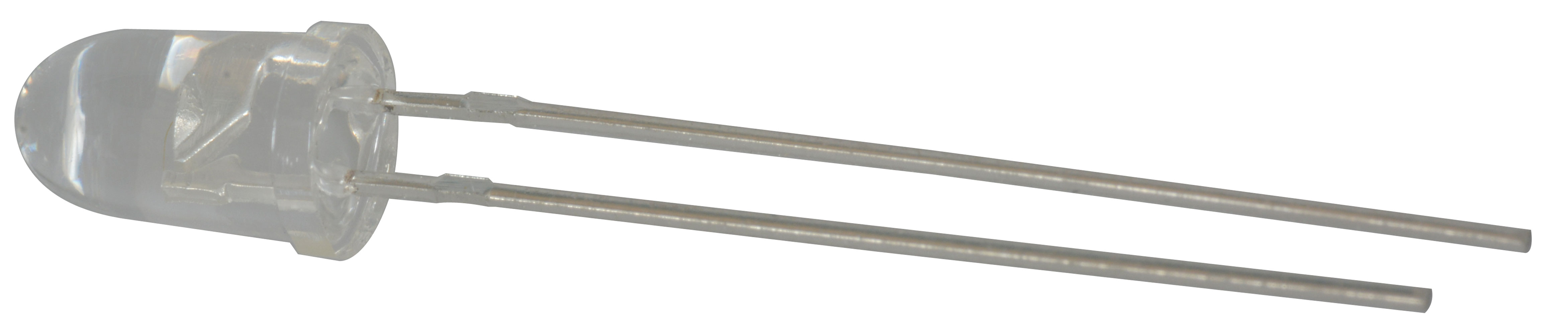 LED Super Bright Red Water Clear 5mm (T-1 3/4) 660nm 2700mcd