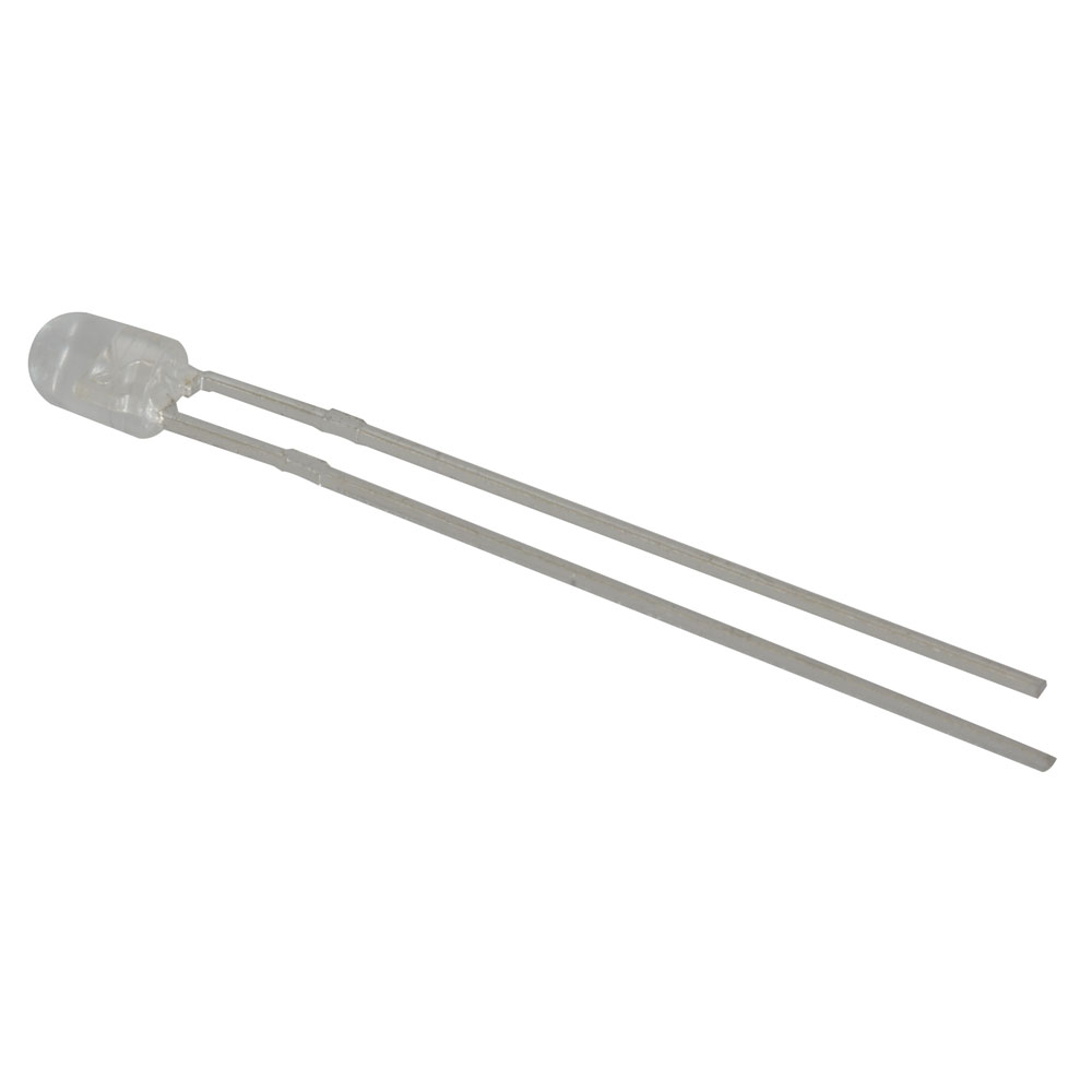 LED Super Bright Blue Water Clear 3mm (T-1) 470nm 900mcd