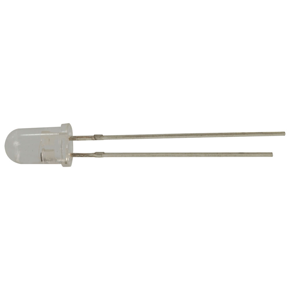 Phototransistor Infrared NPN Clear 5mm (T-1 3/4) 860nm 30V 75mW