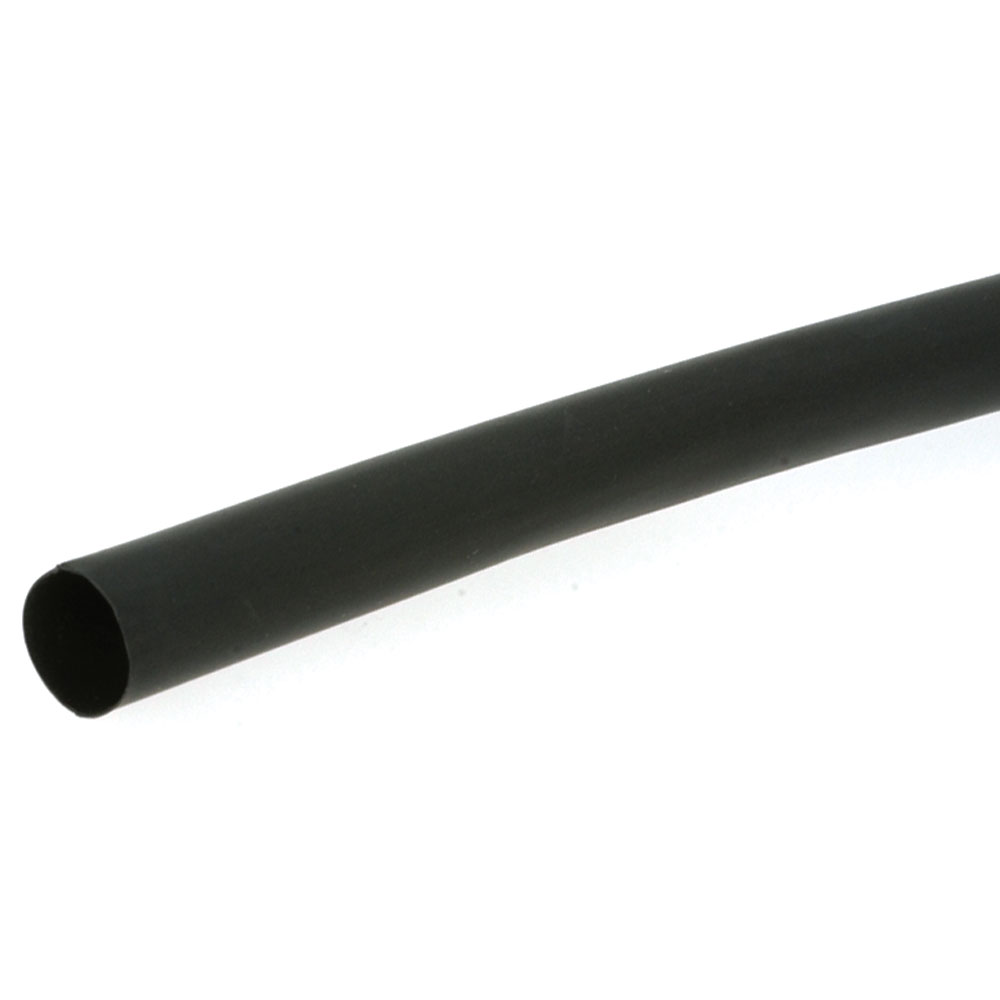 Heat Shrink Tubing Fit-221B-1/2-Black 4 Feet Black Polyolefin Tubing
