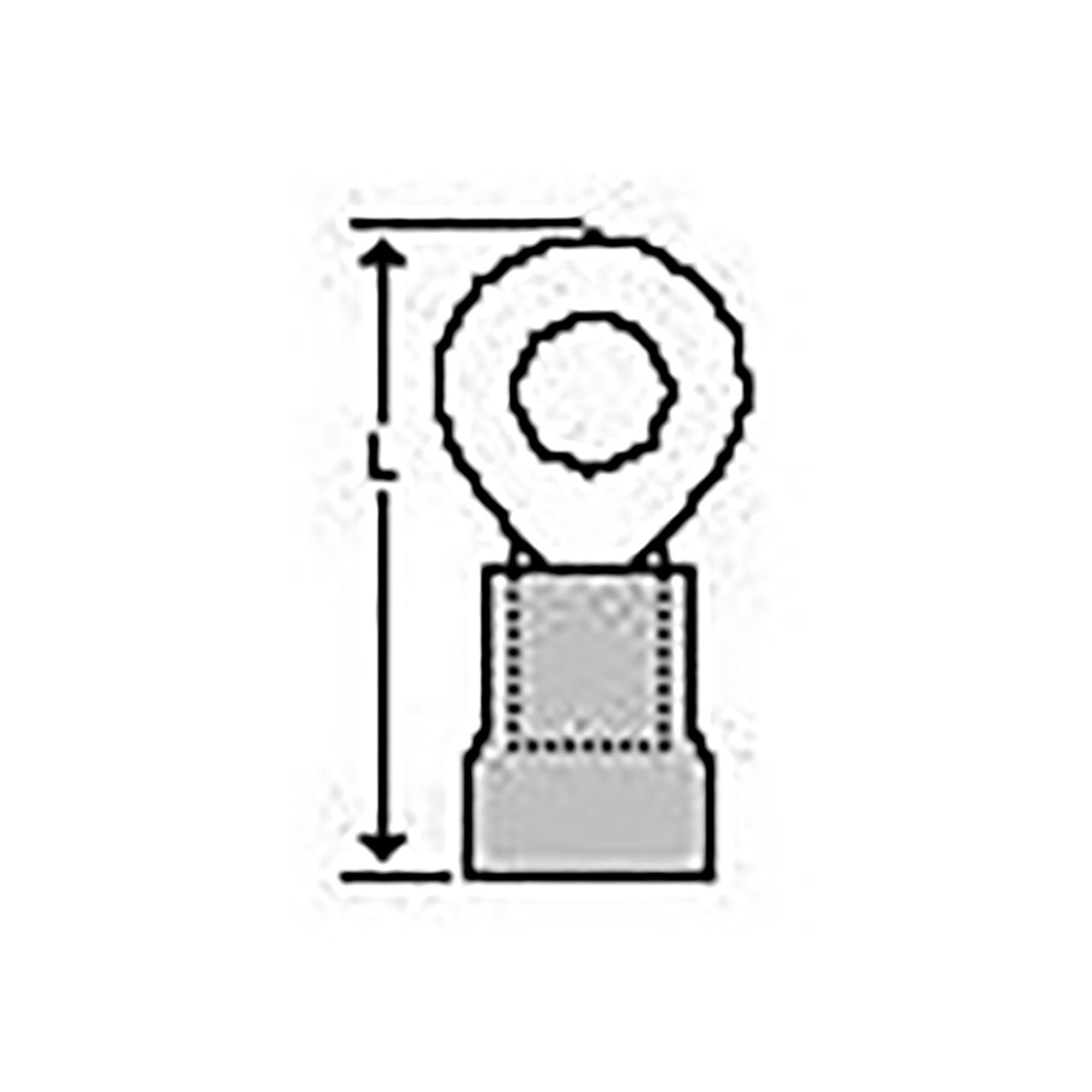 Connectors RING TONGUE TERMINAL 18-22 AWG