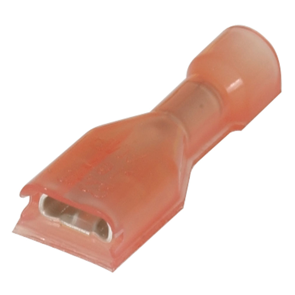 Quick Disconnect Terminal 18-22AWG Female 21.71mm 8.53 mm Tin Strip on Reel