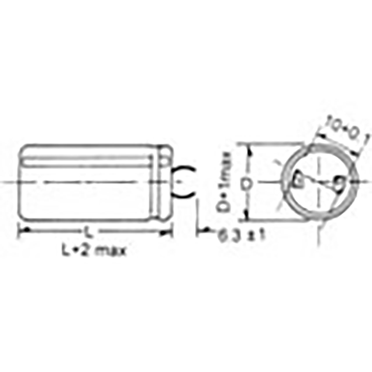 Snap-In Electrolytic Capacitors,33000uF,25Vdc (30X5