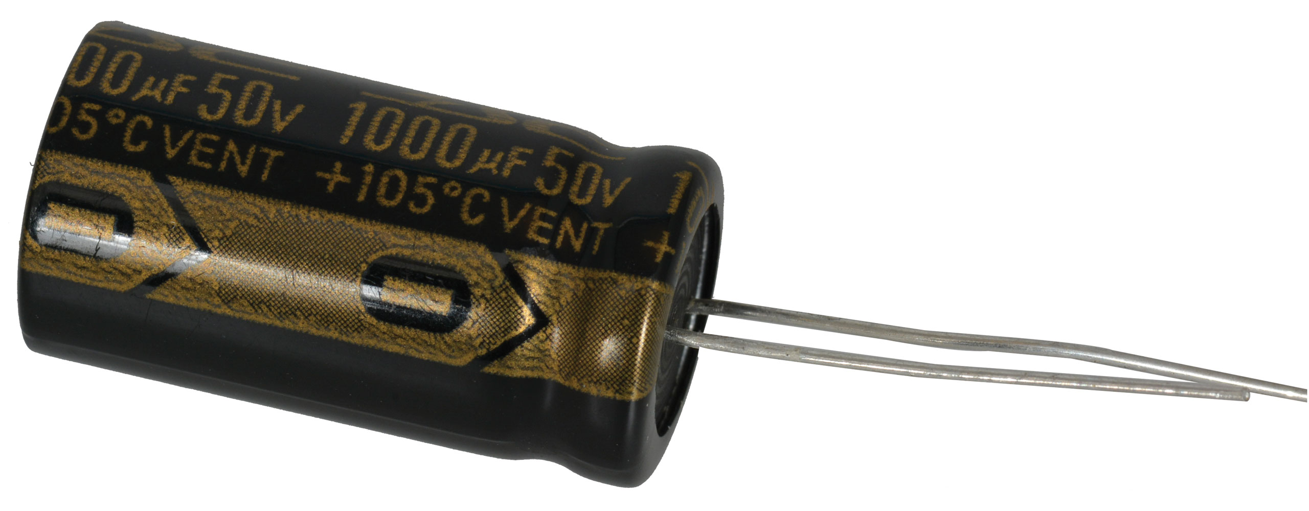 1000 uF 50V Electrolytic Capacitor