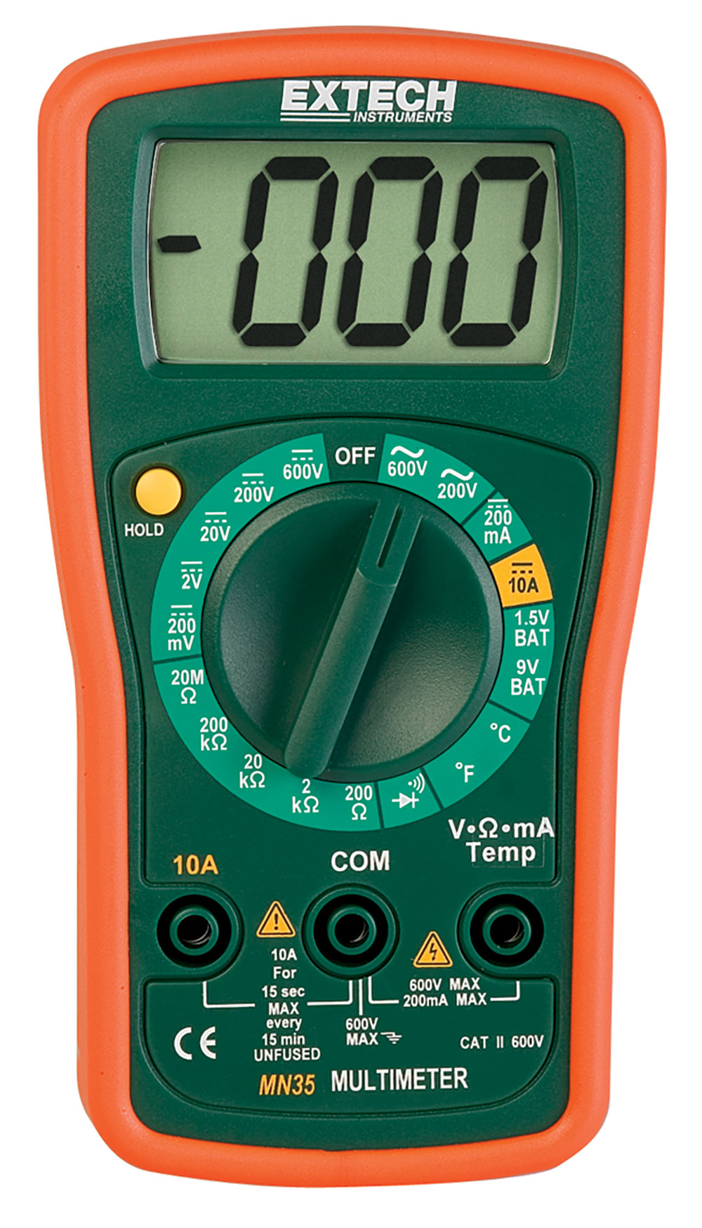 Manual Ranging Digital Mini Multimeter