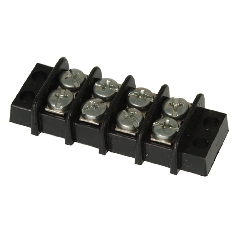 4-Position Barrier Strip Terminal Block 9.53mm