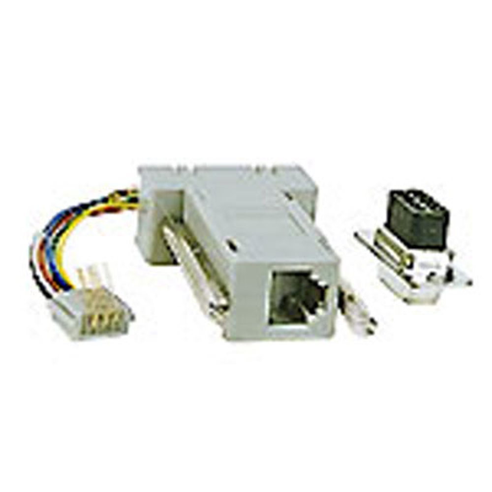 Adapter Modular DE9 Female (DB9F) To RJ45 8P8C