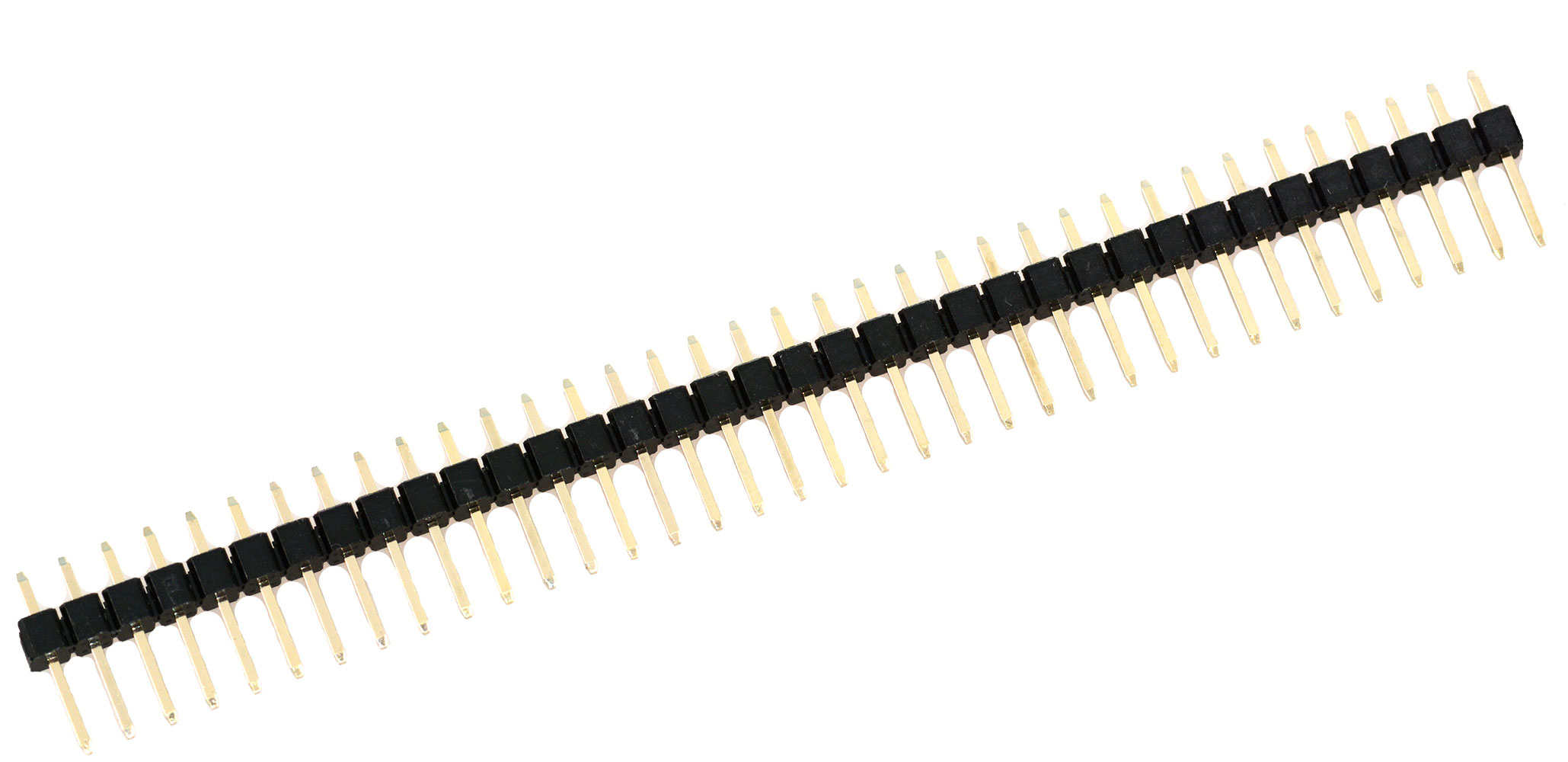 Connector Unshrouded Header 36 Position 0.100" (2.54mm) Straight Thru-Hole