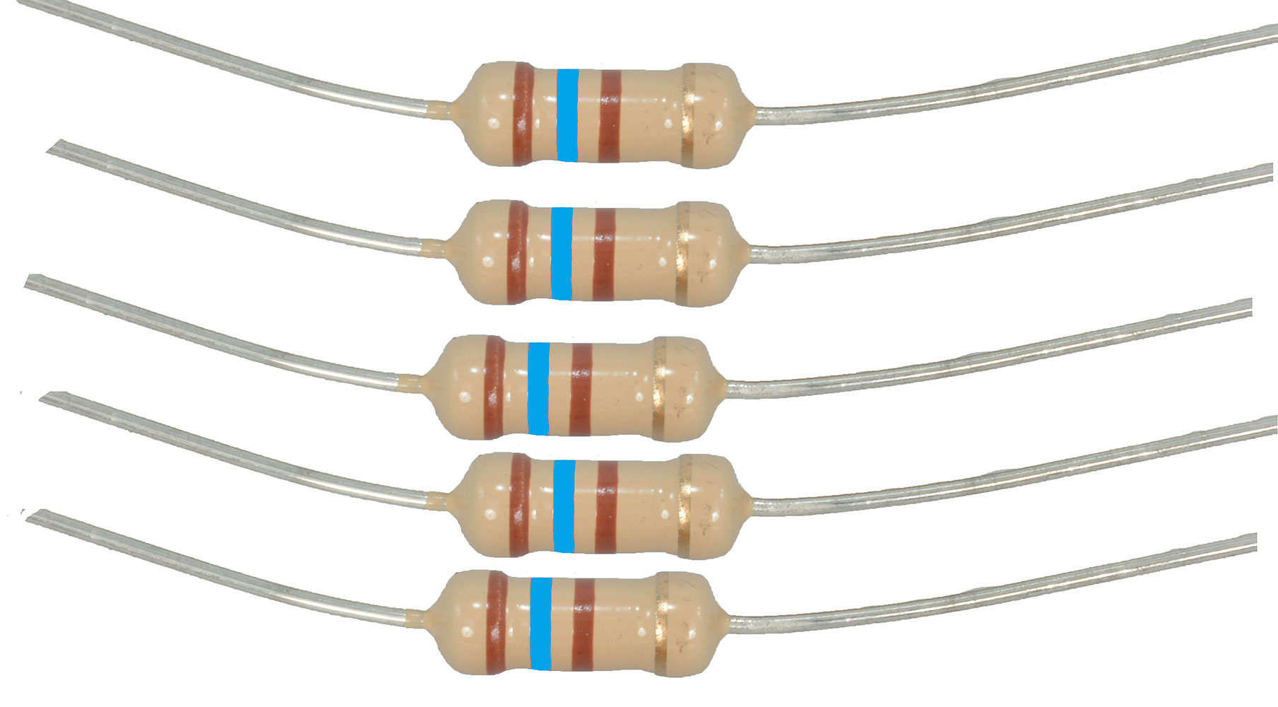 Resistor Carbon Film 160 Ohm 1/4 Watt 5%