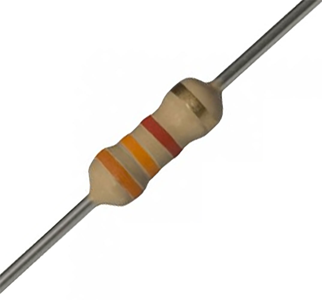 Resistor Carbon Film 3.3k Ohm 1/4 Watt 5%