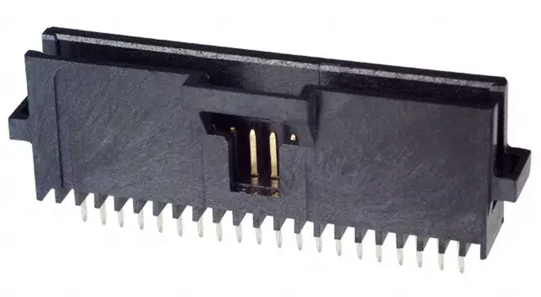 Connector Shrouded Header 40 Position 1.27mm Solder Straight Thru-Hole Tube