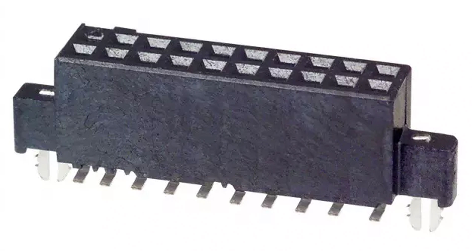 Connector Socket Strip Receptacle 20 Position 1.27mm Solder Straight Surface Mount Tube