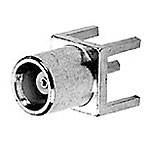 Connector MCX Receptacle 0Hz to 6GHz 50Ohm Solder Straight Thru-Hole Gold