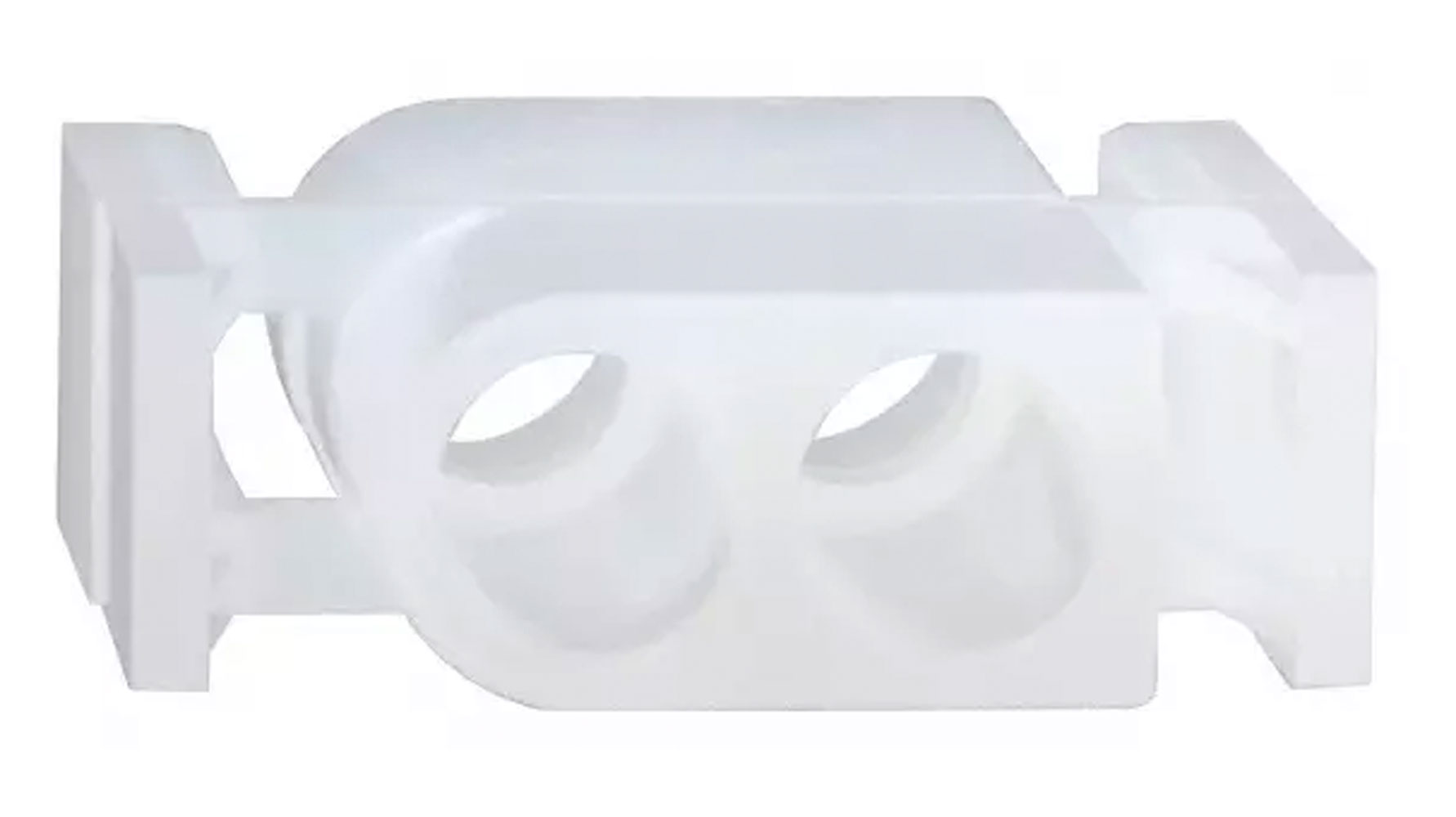 Connector Housing PL 2 Position 6mm Straight Panel Mount