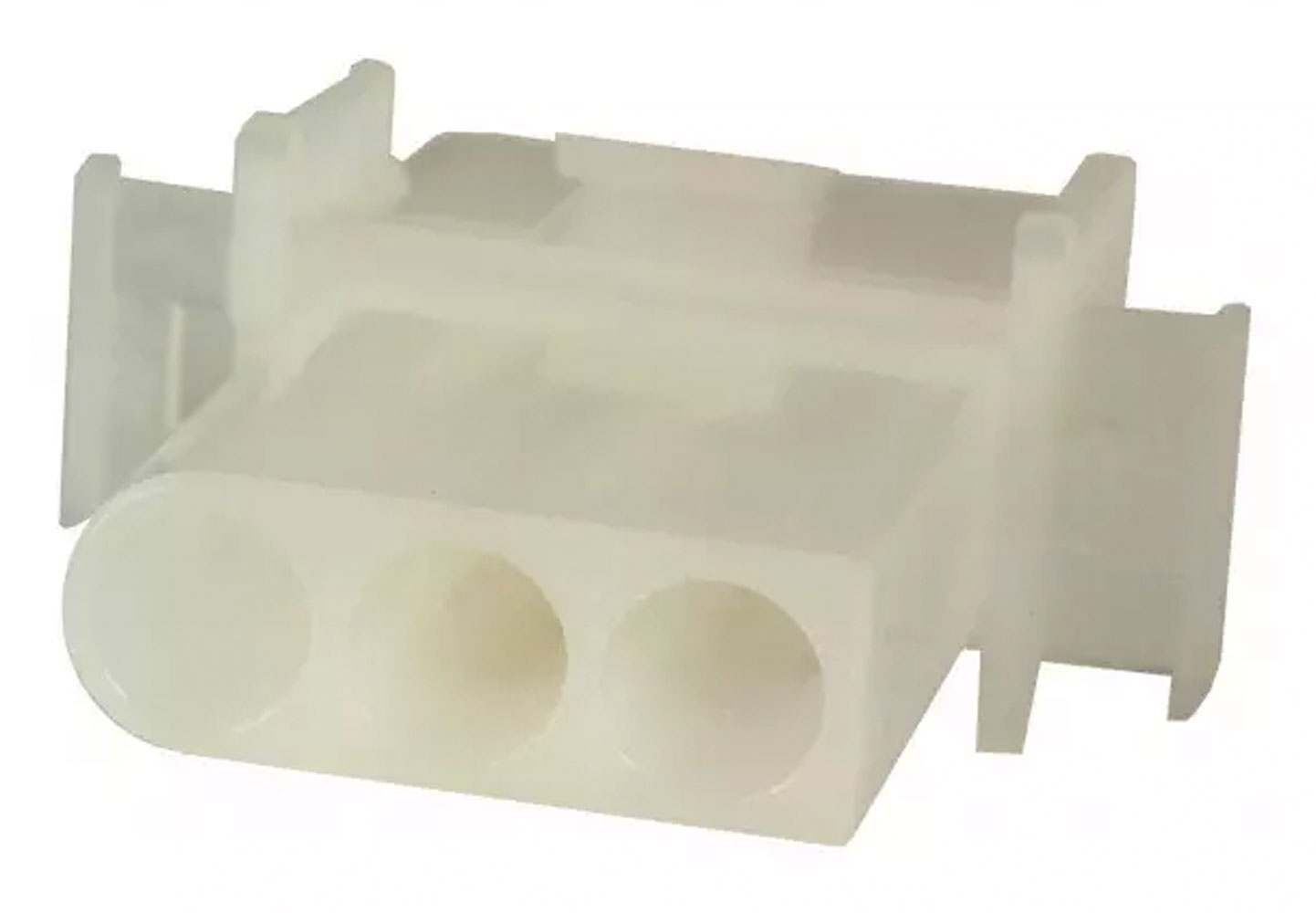 Connector Housing Receptacle 3 Position 6.1mm Straight Individual