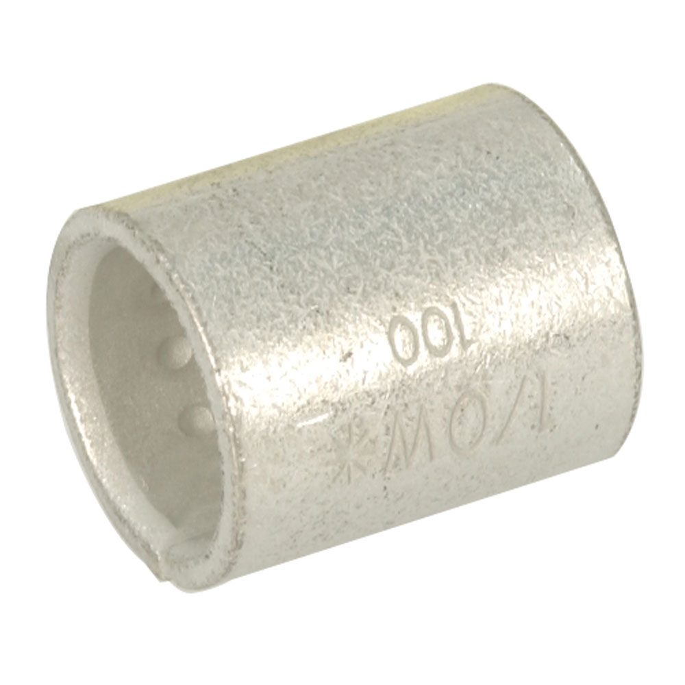 Single Splice Terminal (1-0) AWG 18.64mm 15.57mm Tin Loose Piece