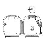 Connector Accessories Backshell Cable Clamp Individual