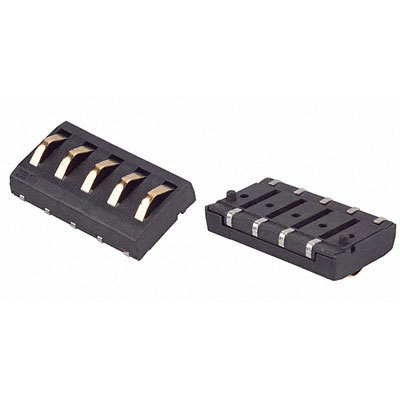 @SMD,MODULAR CONTACT,MALE,5 POS,LOW PROFILE,TUBE(15)