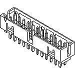 Connector Shrouded Header 18 Position 2mm Solder Straight Thru-Hole Tube