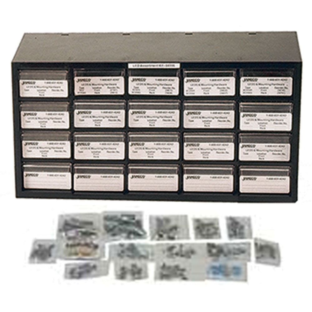 240 Piece Radial Capacitor Component Kit