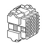 Connector Housing PL 18 Position 5mm ST