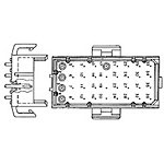 Connector Rectangular PIN 2 Position 4.19mm Solder Straight Thru-Hole Automotive