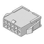 Connector Housing PL 2 Position 4.2mm Straight Bag