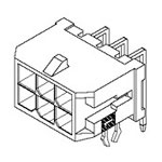Connector Wire to Board Header 12 Position 3mm Solder Right Angle Thru-Hole Tray