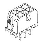 Connector Wire to Board Header 12 Position 3mm Solder Straight Thru-Hole Tray