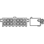 Connector Header 18 Position 4.14mm Solder Straight Thru-Hole 18 Terminal 1 Port