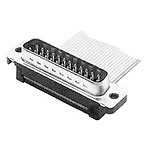 Connector HD20 D-Subminiature Plug 9 Position 2.74mm Solder Straight Thru-Hole