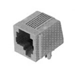 Connector RJ-25 Female 6 Position 2.54 mm Solder Right Angle Thru-Hole 6 Terminal 1 Port Cat 3 Package