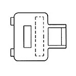 Connector Accessories Adapter Nylon Natural