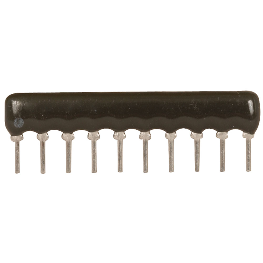 10 Pin 125 mWatt 1k Ohm 2% Bussed Resistor Network